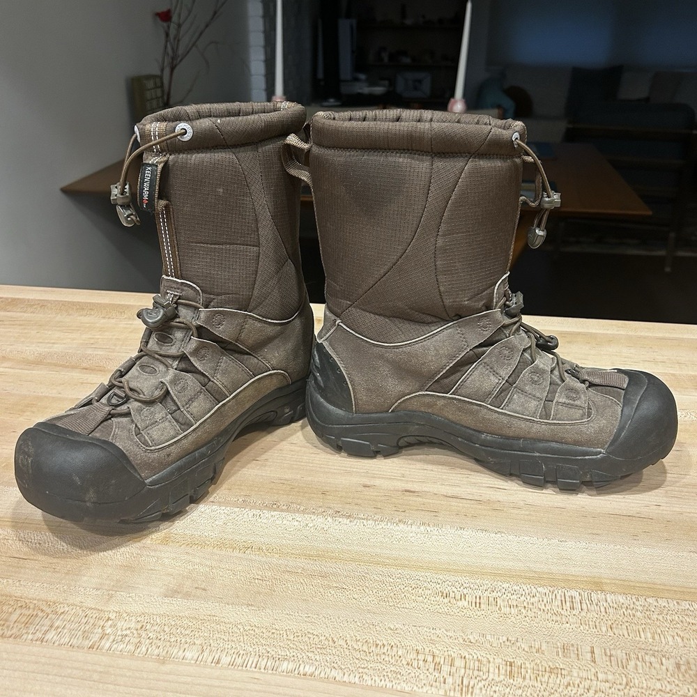 KEEN WINTERPORT LEATHER WATERPROOF WARM WINTER SNOW BOOT, Men's Size 9.5 - Picture 6 of 6